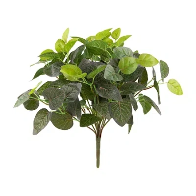 Northlight 18.5'' Green And Red Two Toned Spring Artificial Net Floral Bush