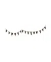 Northlight 18.75" Battery Operated Led Lighted Burlap Happy Halloween Banner In Beige