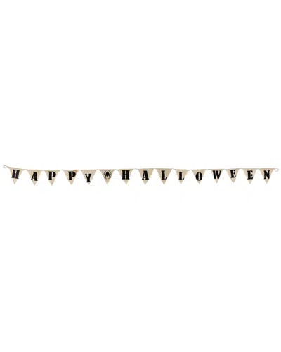 Northlight 18.75in Battery Operated Led Lighted Burlap Halloween Lights In Beige