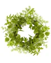 Northlight 18in Jujube Artificial Floral & Foliage Springtime Wreath In Green