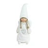 Northlight 19.25'' White Snowy Woodlands Girl Angel Christmas Tabletop Figurine In White