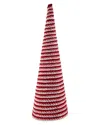 Northlight 19.5in Candy Cane Swirled Christmas Cone Tree