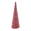 Northlight 19.5in Candy Cane Swirled Cone Tree Christmas Tabletop Decor In Multi