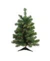 Northlight 2' Pre-lit Canadian Pine Artificial Christmas Tree In Green