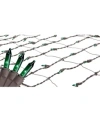 Northlight 2' X 8' Green Mini Tree Trunk Wrap Christmas Net Lights In Green
