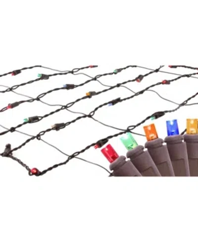 Northlight 2' X 8' Multi-color Led Tree Trunk Wrap Christmas Net Lights