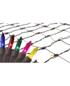 Northlight 2' X 8' Multi-color Mini Tree Trunk Wrap Christmas Net Lights In Multi