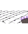 Northlight 2' X 8' Purple Led Tree Trunk Wrap Christmas Net Lights In Purple