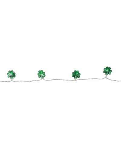 Northlight 20-count Led Mini St Patrick's Day Shamrock Lights In Green
