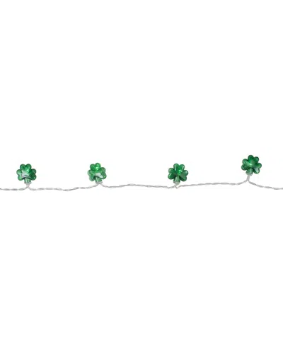 Northlight Discontinued  20-count Led Mini St Patrick's Day Shamrock Lights In Green