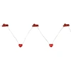 Northlight 20-count Red Valentine's Day Love And Heart Led Fairy Lights, 6.25ft, Copper Wire In Red