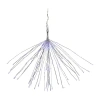 Northlight 20" Led Firework Silver Branch Decoration Blue String Lights In Multi