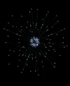 Northlight Led Lighted Firework Silver Branch Christmas Decoration 20" In Silver