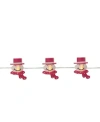 Northlight 20 Warm White Snowman Shaped Led Christmas Fairy Lights 6 Ft Copper Wire In White