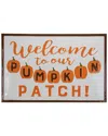 Northlight 20.25in Welcome To Our Pumpkin Patch Wall Decor In White