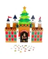 Northlight 20.5" Nutcracker Castle Christmas Advent Calendar Decoration In Green