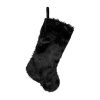 Northlight 20.5" Pom Poms Christmas Stocking In Black