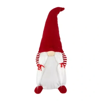 Northlight 20.5in Red And White Inhands In Pocketin Girl Christmas Decoration Christmas Gnome In Multi