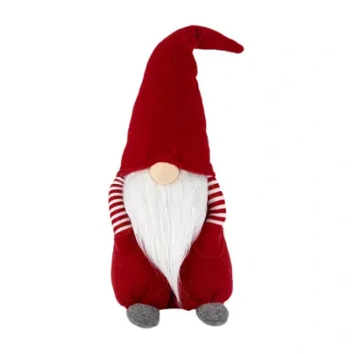 Northlight 20in Red And White Inhands In Pocketin Boy Christmas Decoration Christmas Gnome In Multi