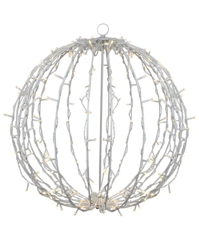 Northlight 23in Led Lighted Christmas Hanging Ball Decoration