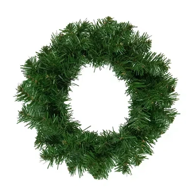 Northlight 24" Deluxe Dorchester Full Pine Wreath In Green