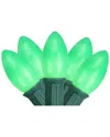 Northlight 24ft 25-count C9 St Patrick's Day Light Set In Green