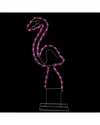 Northlight 24in Pink Flamingo Led Rope Light Silhouette In Pink