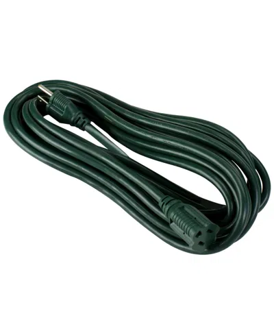 Northlight 25' 3-prong Outdoor Extension Power Cord With Outlet Block In Multi-colored