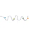 Northlight 25ft Spring Tinsel Garland With Easter Eggs In White