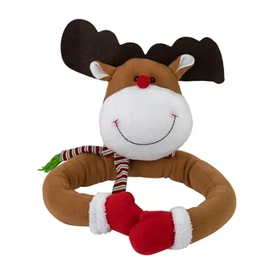 Northlight 26in Plush Reindeer Christmas Tree Topper In Multi