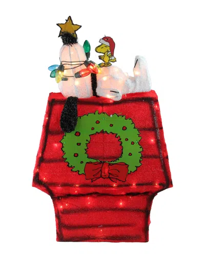 Northlight 27in Pre-lit Peanuts 3-dimensional Snoopy With Star Christmas In Multi