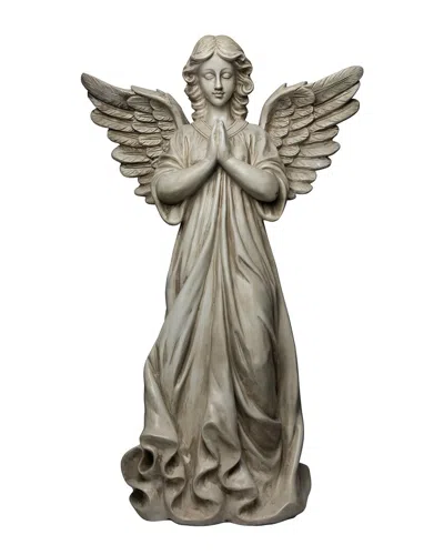 Northlight 29.5in Angel Standing In Prayer Outdoor Garden Statue