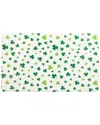 Northlight 29.5in Shamrocks St. Patrick's Day Kitchen Comfort Mat In Green