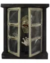 Northlight 29in Lighted & Animated Opening Window Halloween Decoration In Black