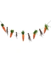 NORTHLIGHT 3.25' CARROTS AND TWIGS ARTIFICIAL EASTER GARLAND