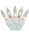 Northlight 300 Clear Mini Icicle Christmas Lights In Clear