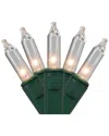 Northlight 300 Count Mini Christmas Lights 60ft Wire In Clear