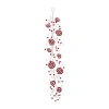 Northlight 30in Candy Cane And Pom Poms Christmas Indoor Garland In Red