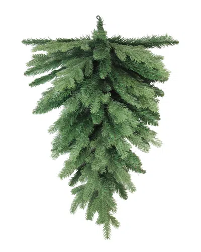 Northlight 30" Coniferous Mixed Pine Artificial Christmas Teardrop Swag In Green
