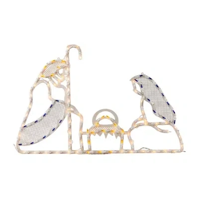 Northlight 30in Prelit Holy Family Christmas Window Decor In Multi