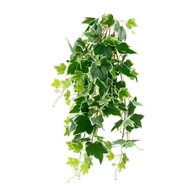 Northlight 31.5'' Green And White Ivy Spring Floral Hanging Bush