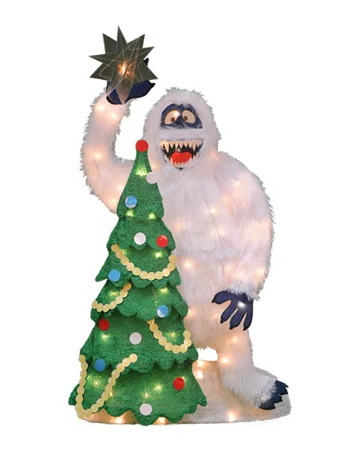 Northlight 32in Pre-lit Faux Fur Bumble With Tree And Star Christmas