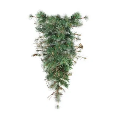 Northlight 36'' Green Country Mixed Pine Artificial Christmas Teardrop Swag - Unlit