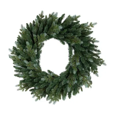 Northlight 36in Blue Spruce Unlit Wreath In Green