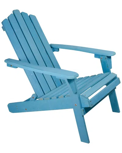 Northlight 36in Classic Folding Wooden Adirondack Chair