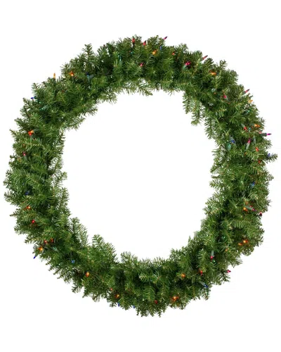 Northlight 36in Pre-lit Rockwood Pine Artificial Christmas Wreath - Multi  Lights In Green