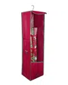 Northlight 36in Vertical Hanging Christmas Decoration Organizer Bag In Red