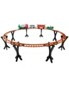 Northlight 36pc Battery Operated Lighted & Animated Train Set In Red