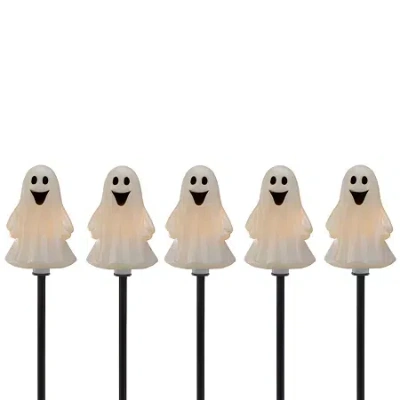 Northlight 3.75ft Ghost Shaped 5-pc. Pathway Light In Neutral