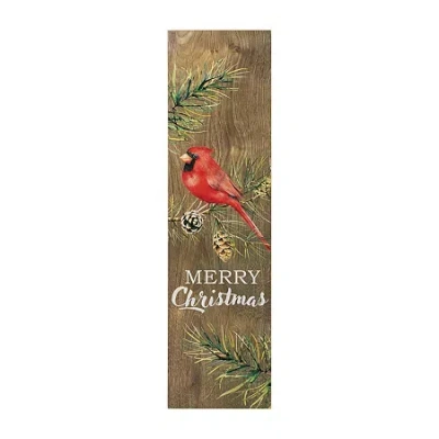 Northlight 38" Merry Christmas Wooden Christmas Yard Art In Multi